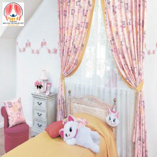 Rèm vải phòng bé TE15