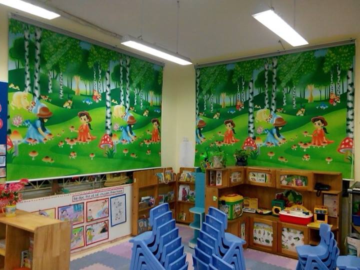 Rèm cuốn in tranh RIT03 - Hình ảnh 2