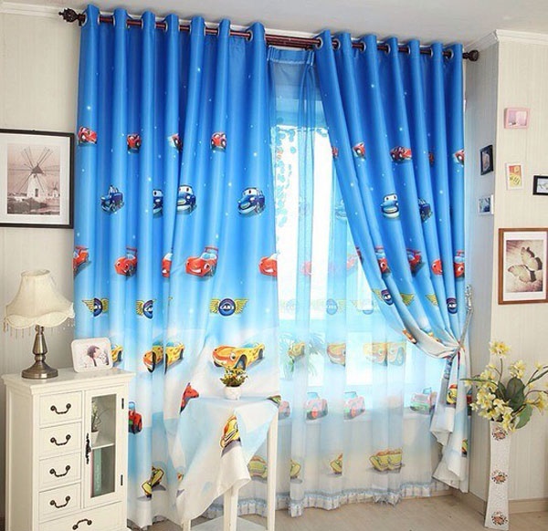 Rèm vải phòng bé TE09