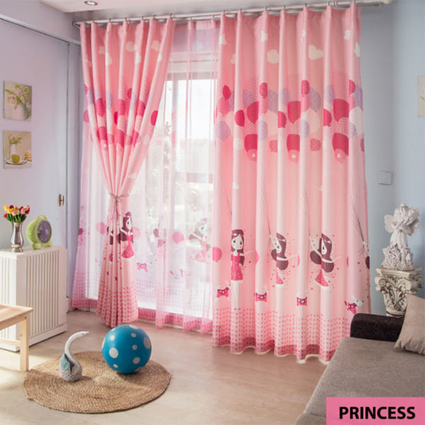 Rèm vải phòng bé TE10