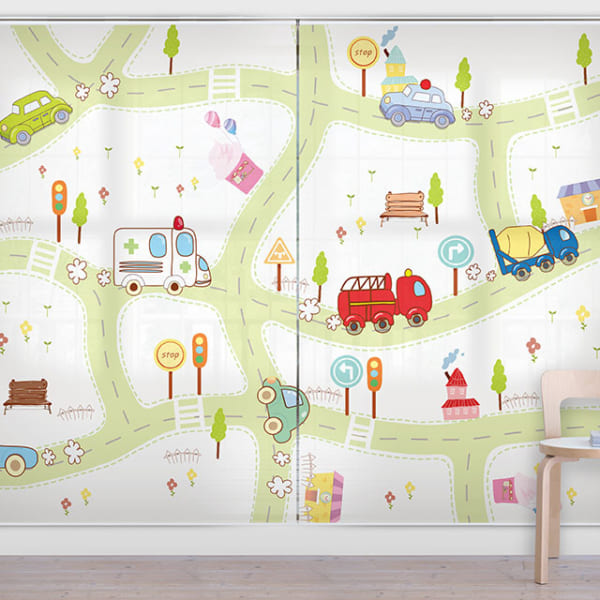 Rèm cuốn in tranh RIT12